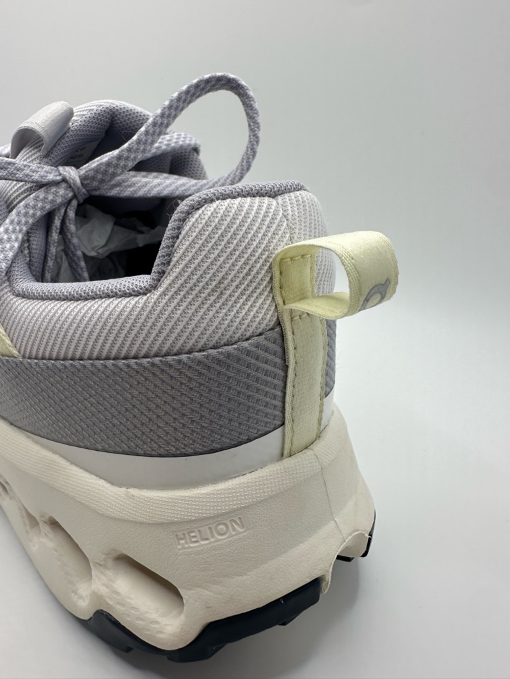 On Running Cloudnova Lightweight Sneakers in Light Gray & Lavender - Picture 13 of 15